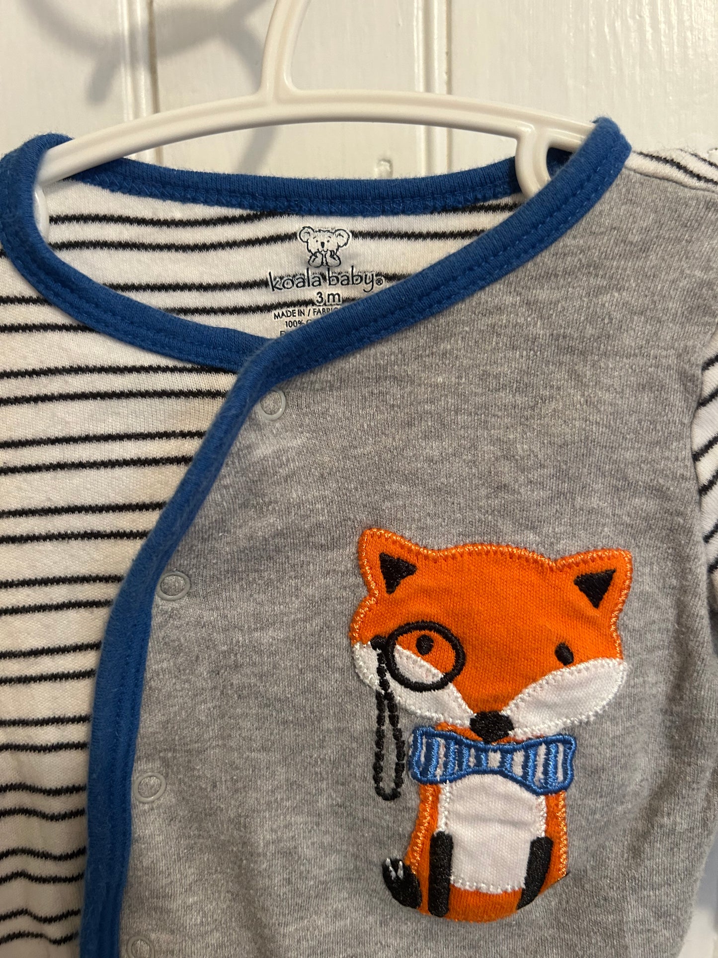 Koala kids 3m striped fox sleeper