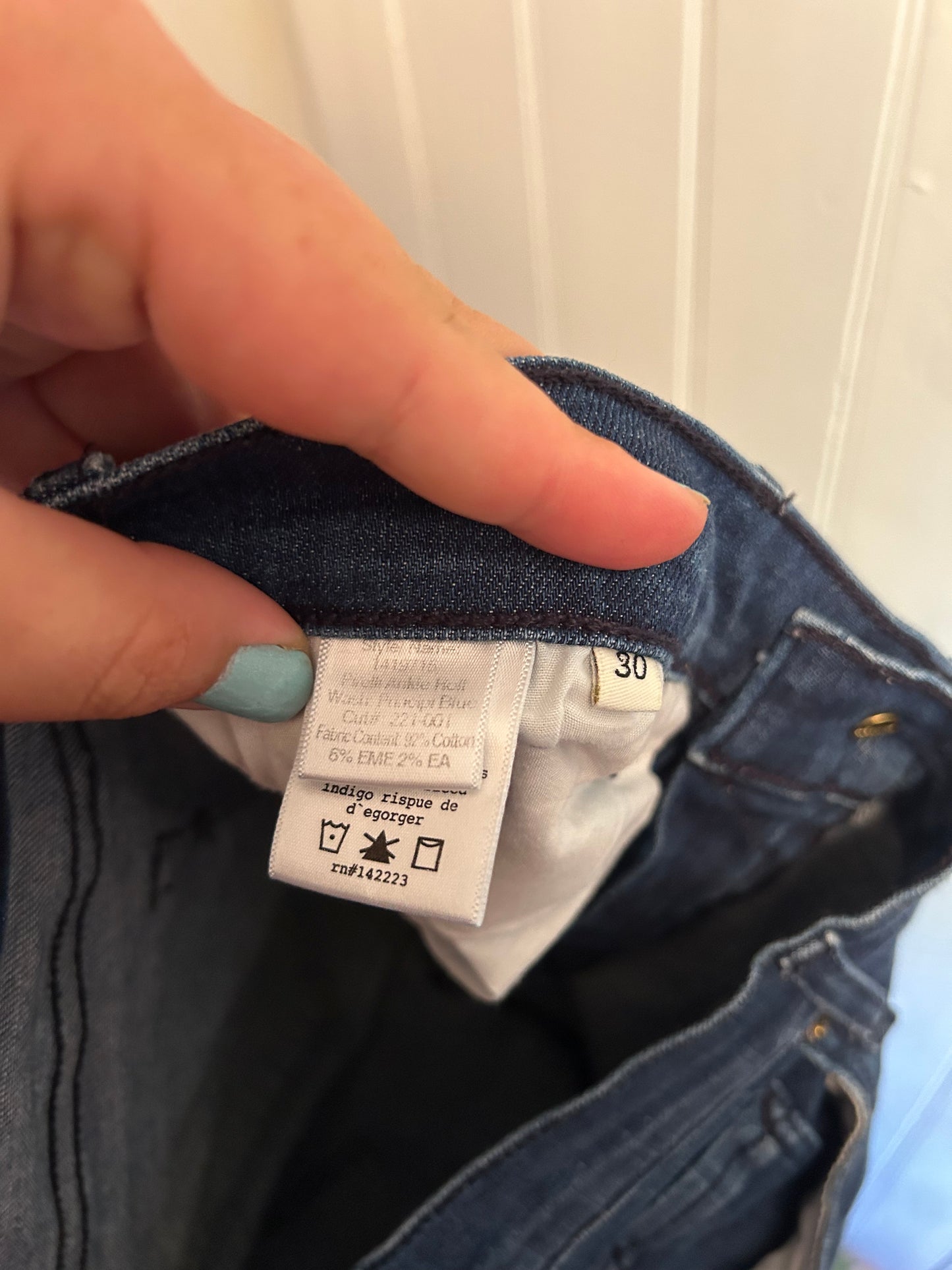 McGuire 30 medium wash skinny jeans