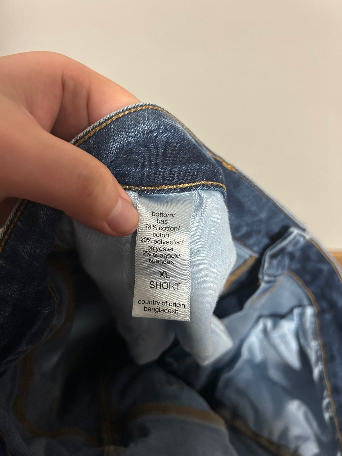 Maurcies xl short medium wash skinny jeans