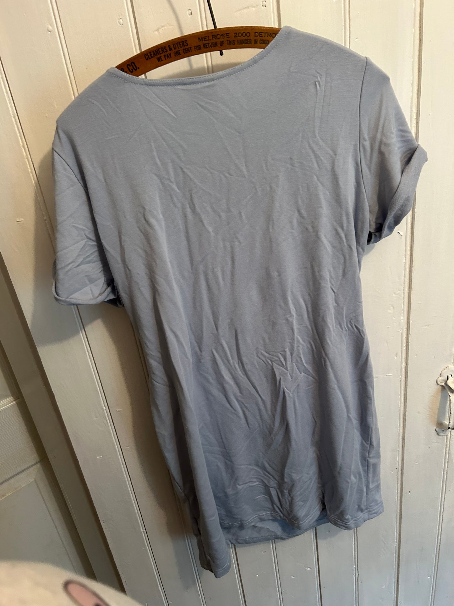 Carry large blue nursing tshirt