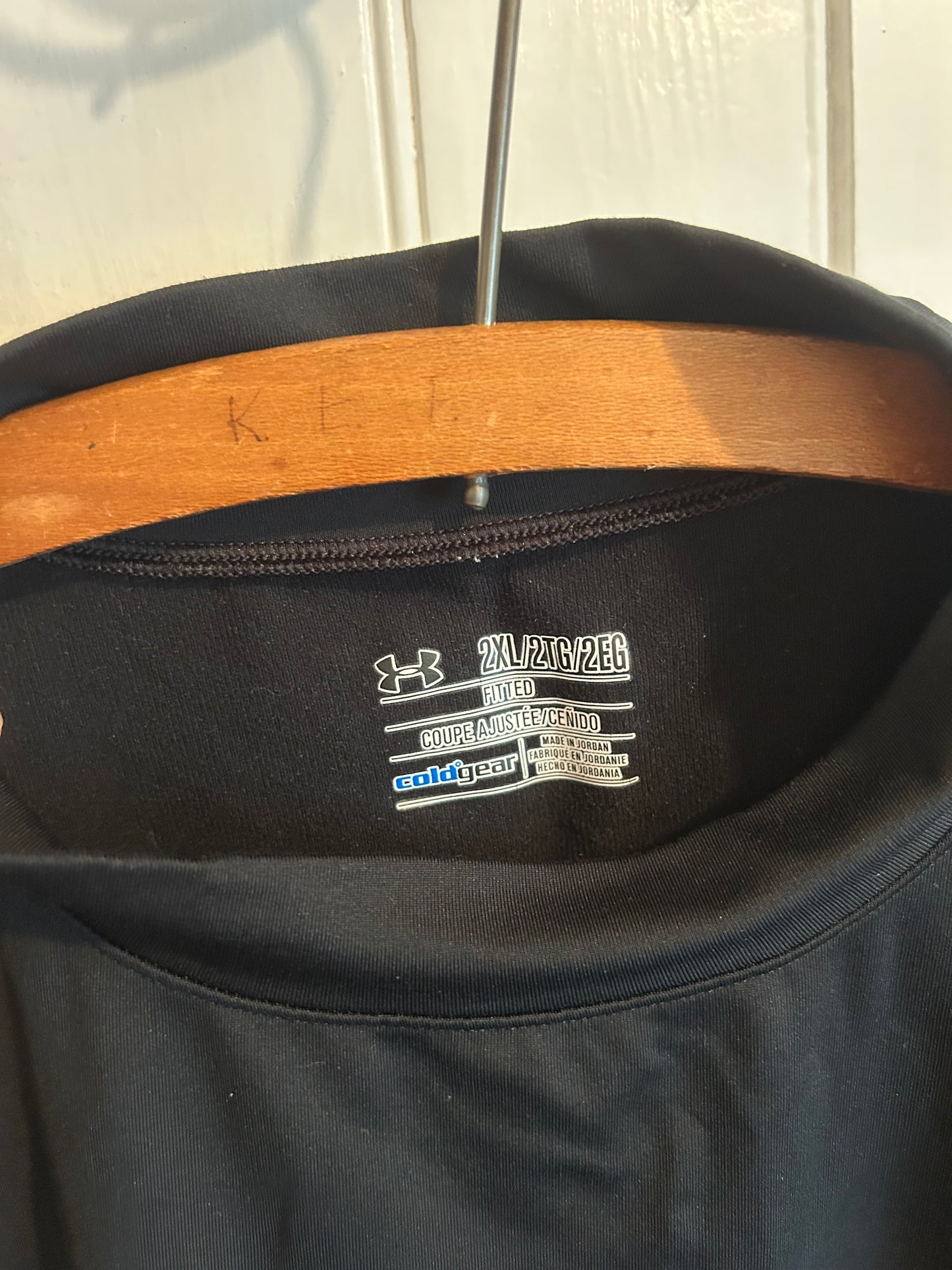 Under armour 2x black thermal long sleeve top