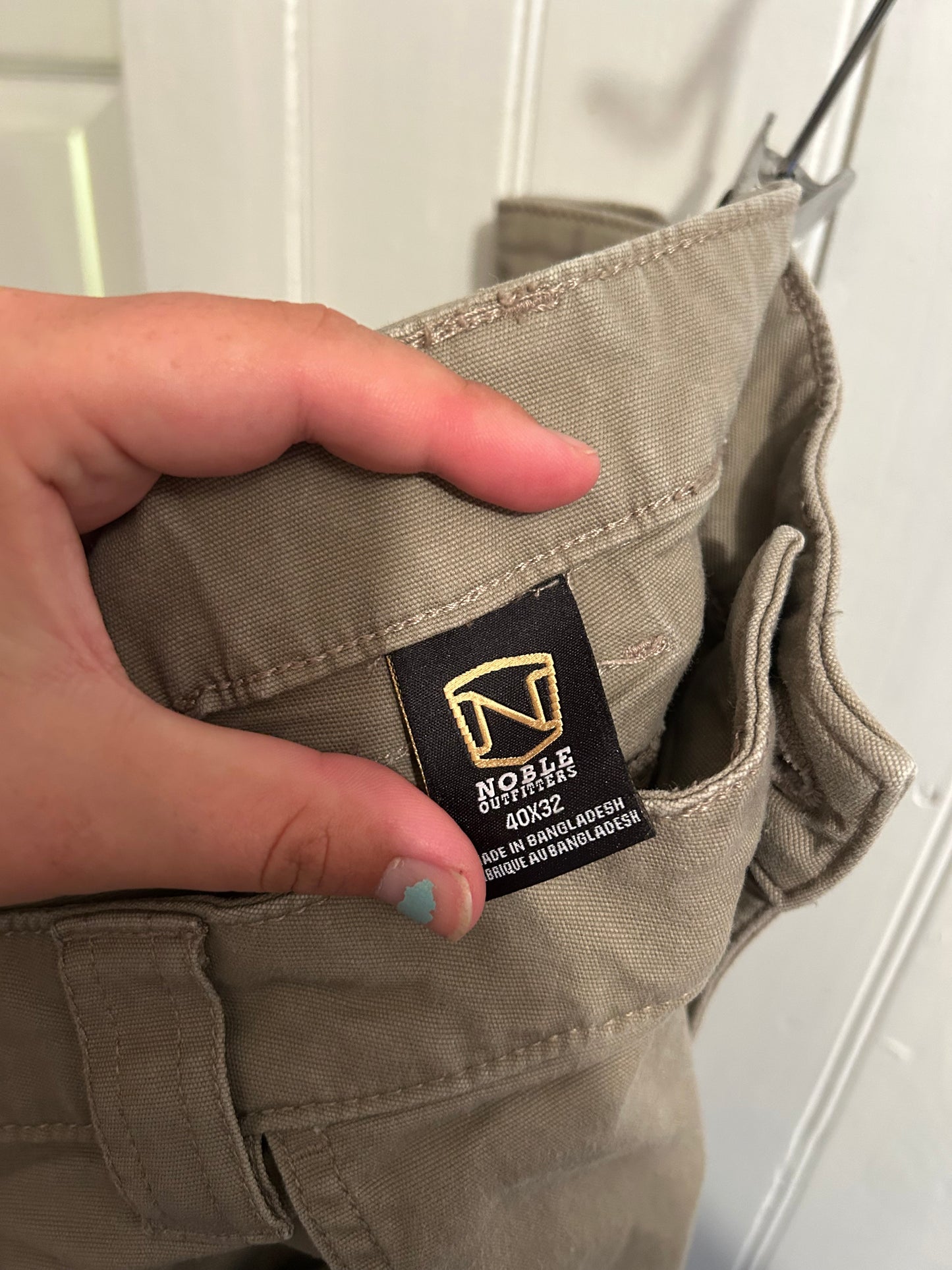 Noble outfitters men’s 40x32 tan jeans