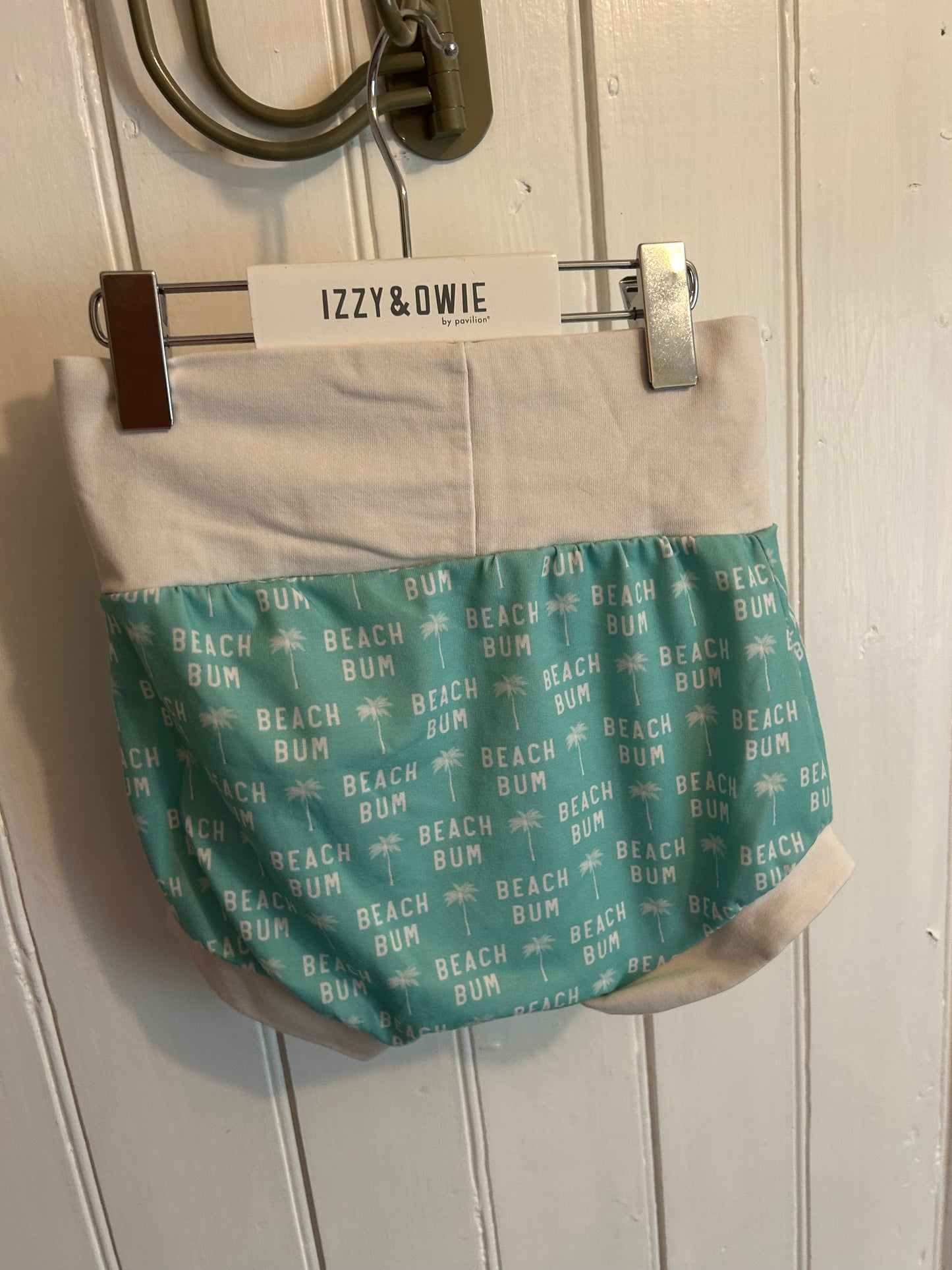 3t teal beach bum shorts
