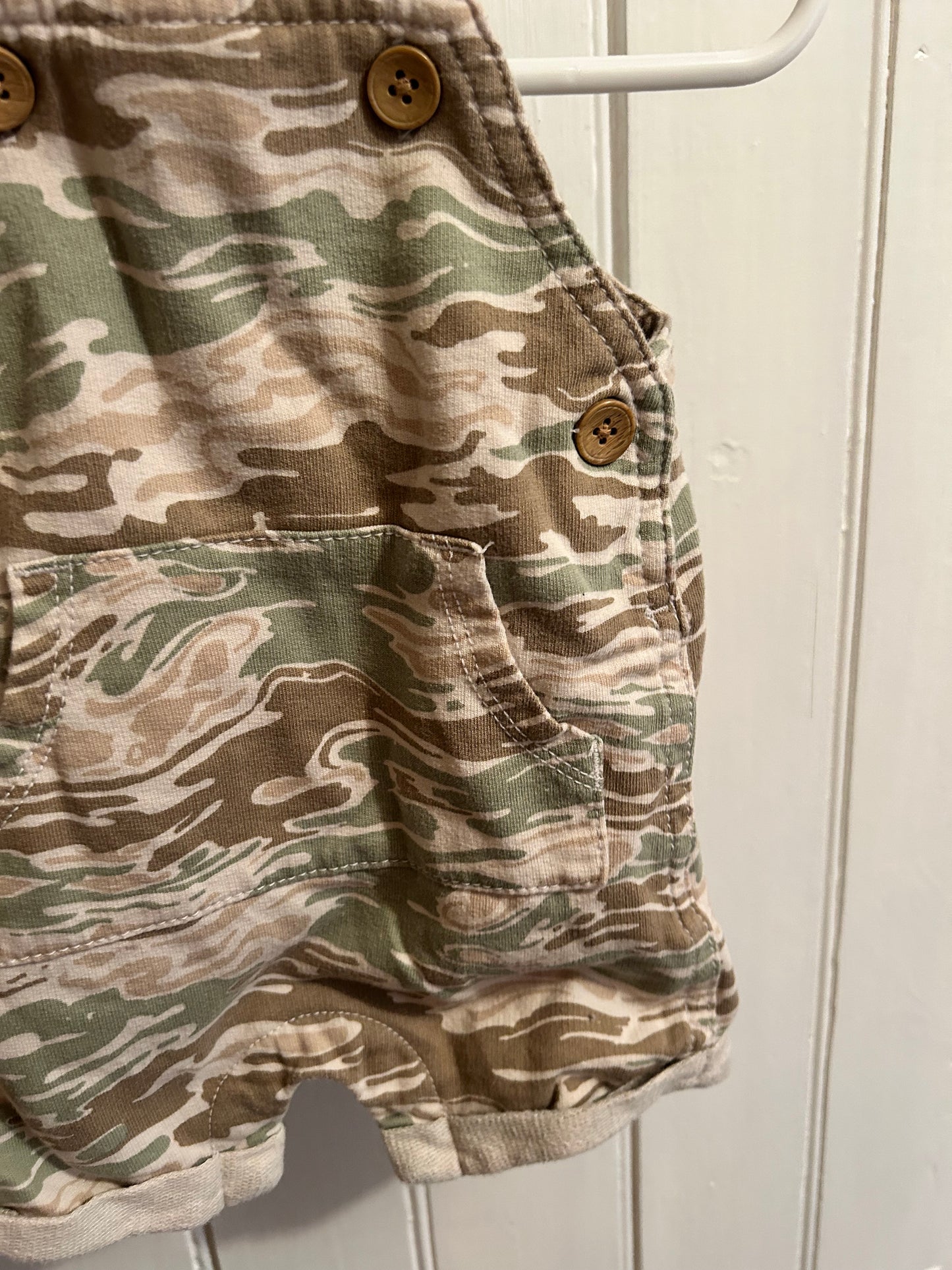 Carters 6m camo overalls