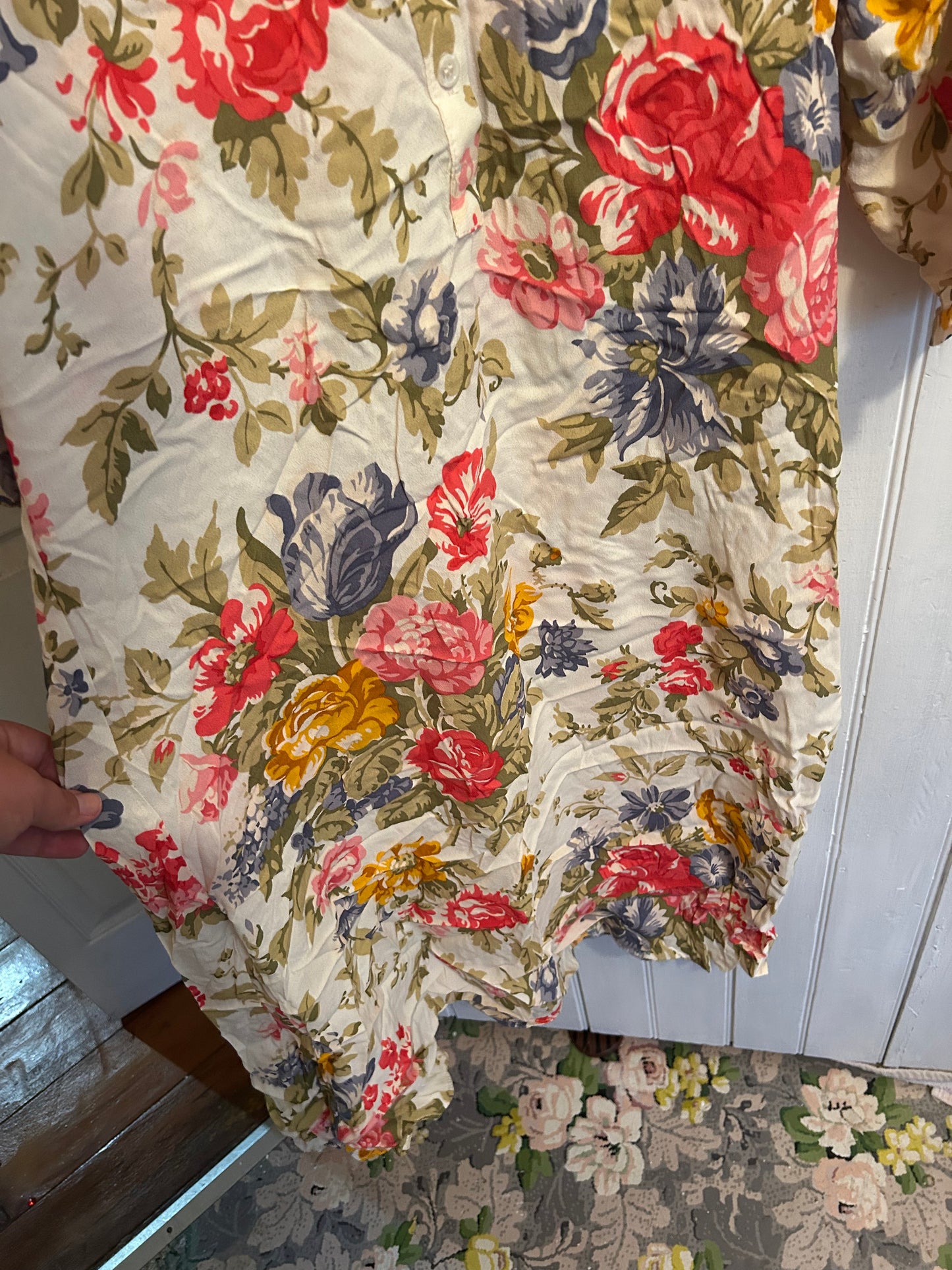 NEW Zara xs floral midi dress