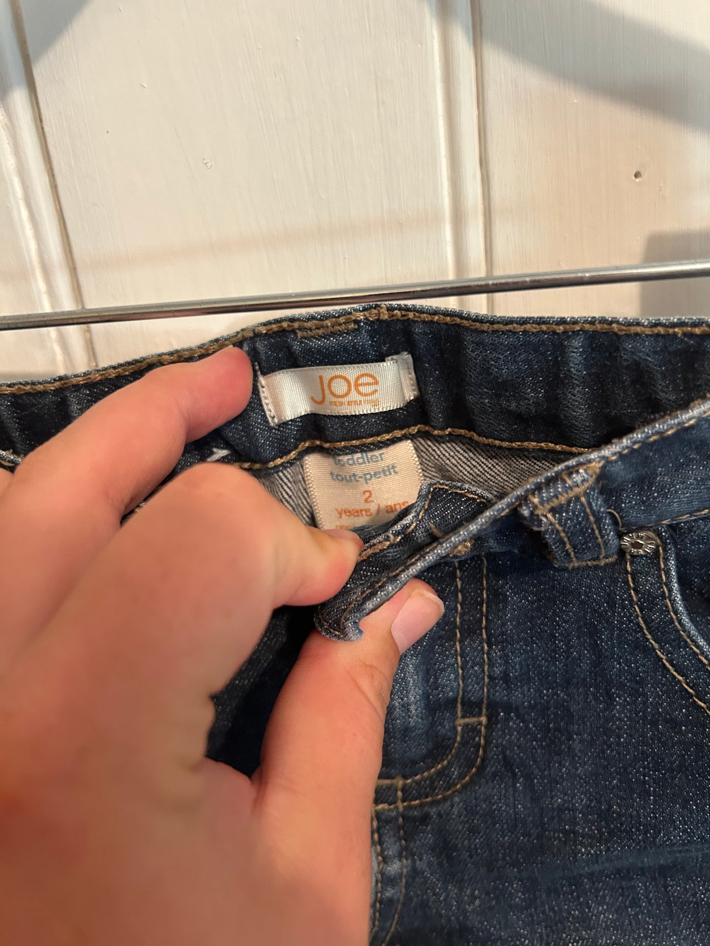 Joe fresh 2t dark wash shorts