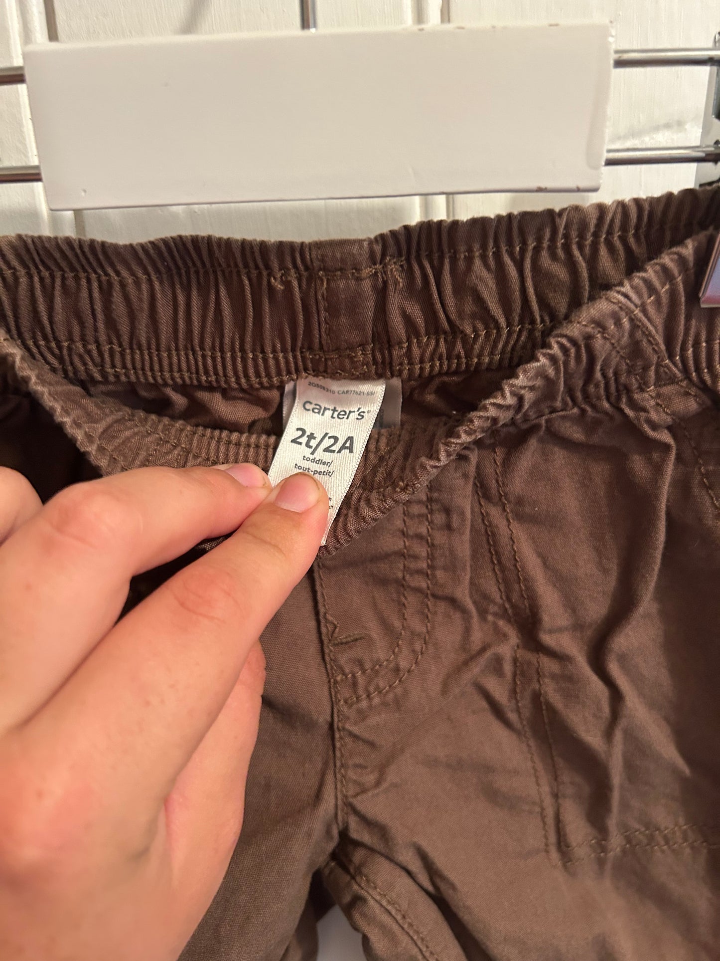 Carters 2t brown shorts