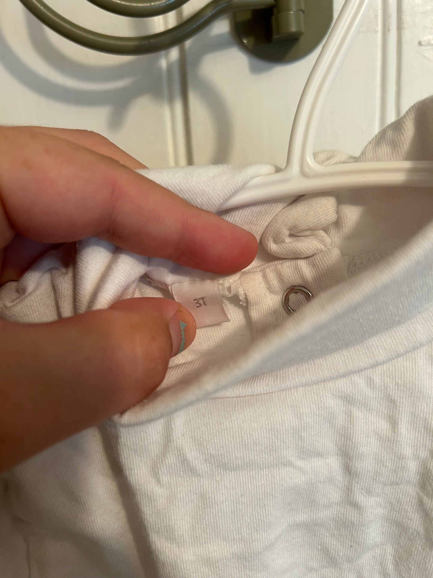 Baby boots 3t white turtleneck top