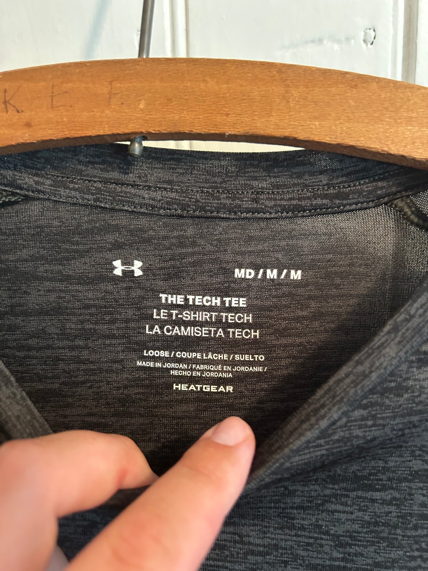 Under armour medium grey tshirt