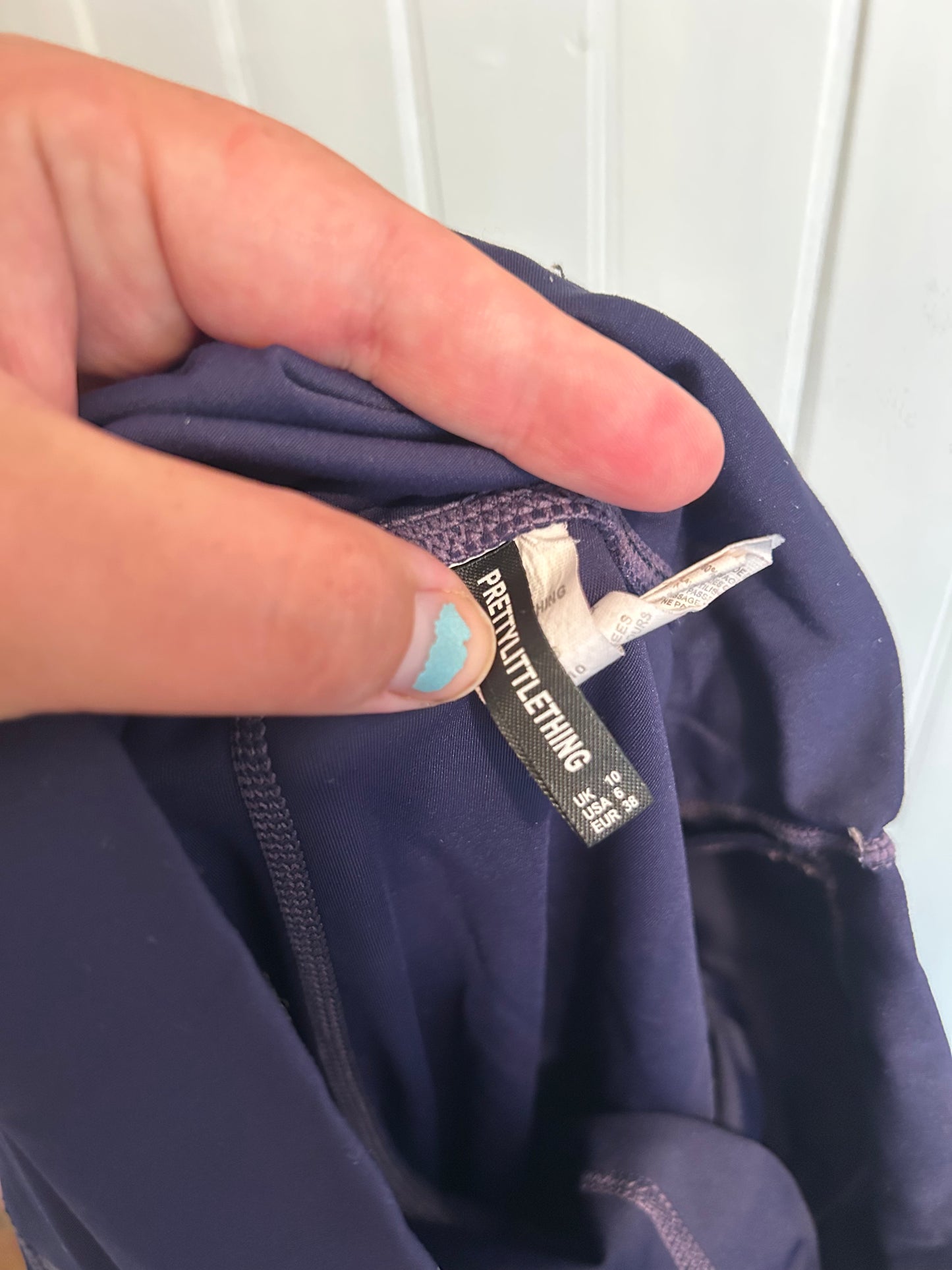 Pretty little things 6 navy athletic leggings