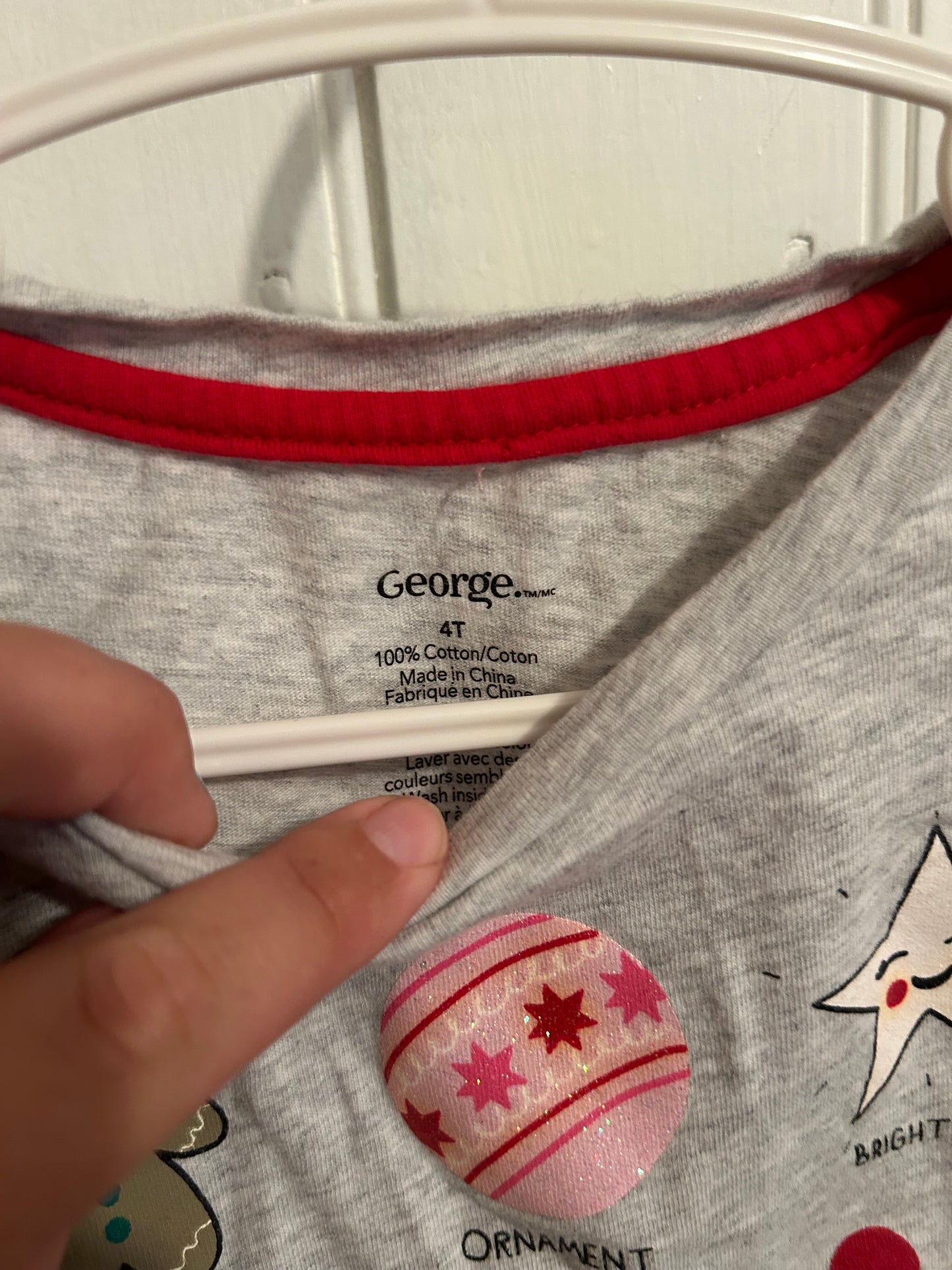 George 4t Christmas tshirt