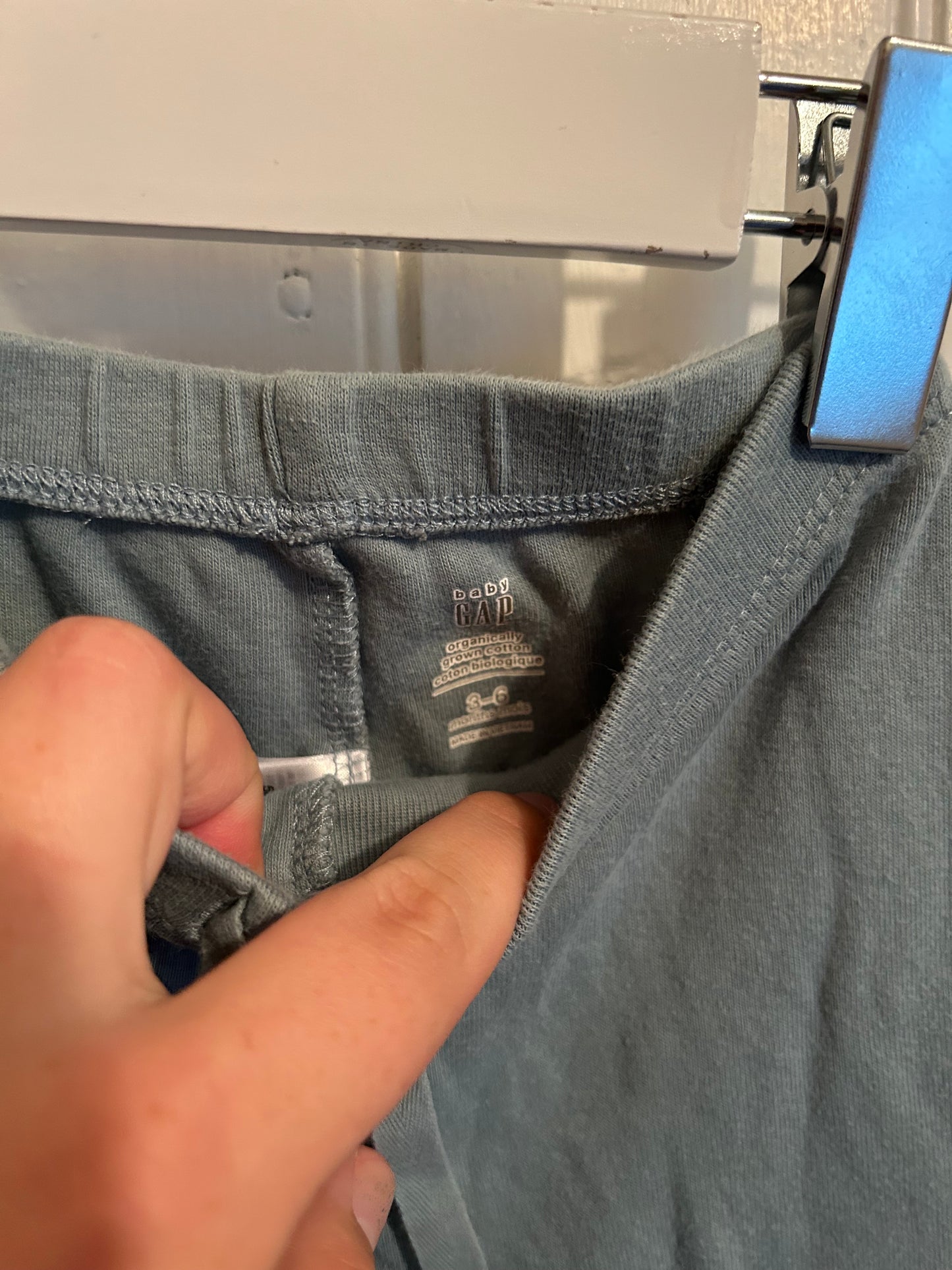 Gap 3/6m blue joggers