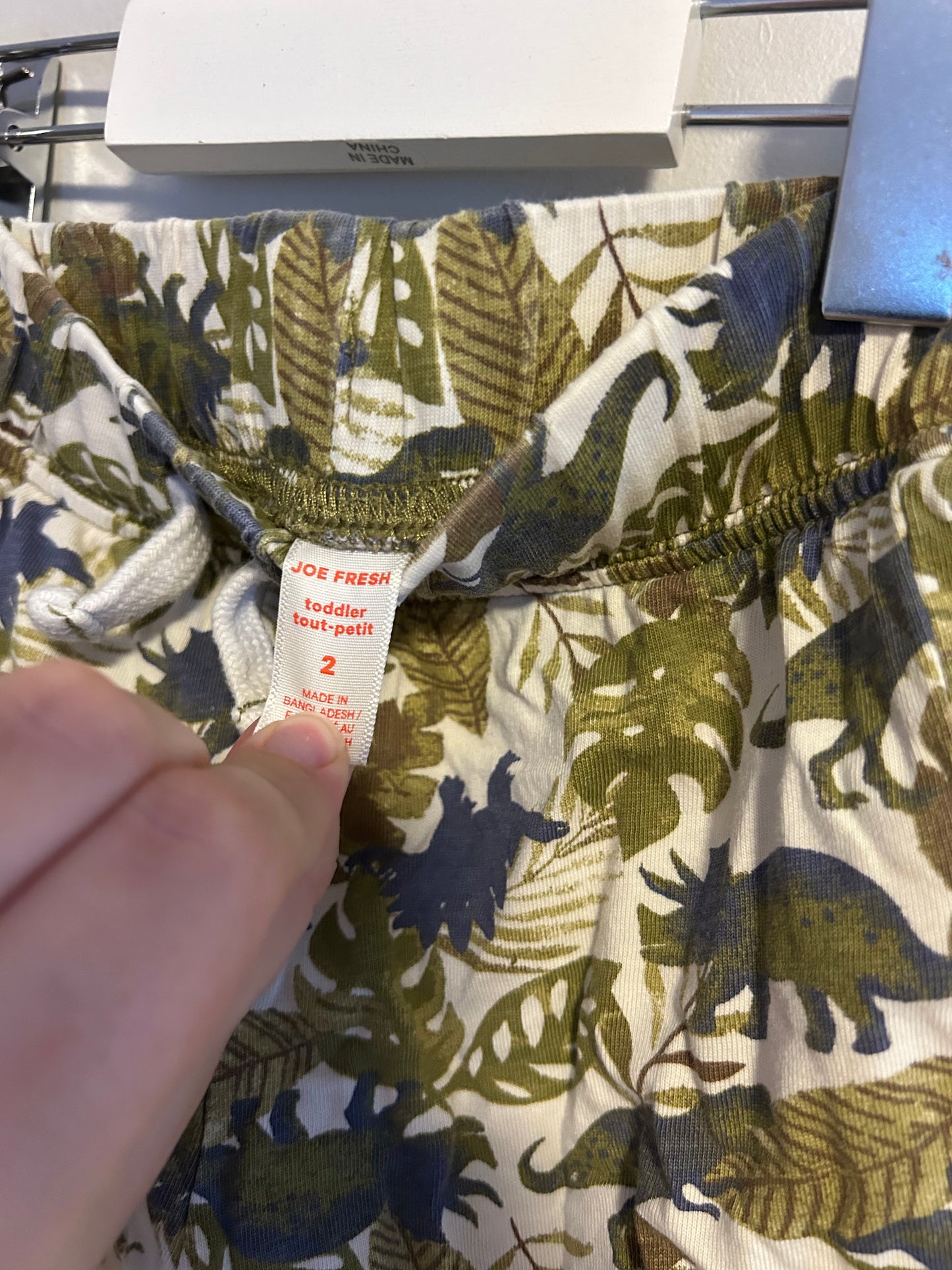 Joe fresh 2t tropical Dino shorts