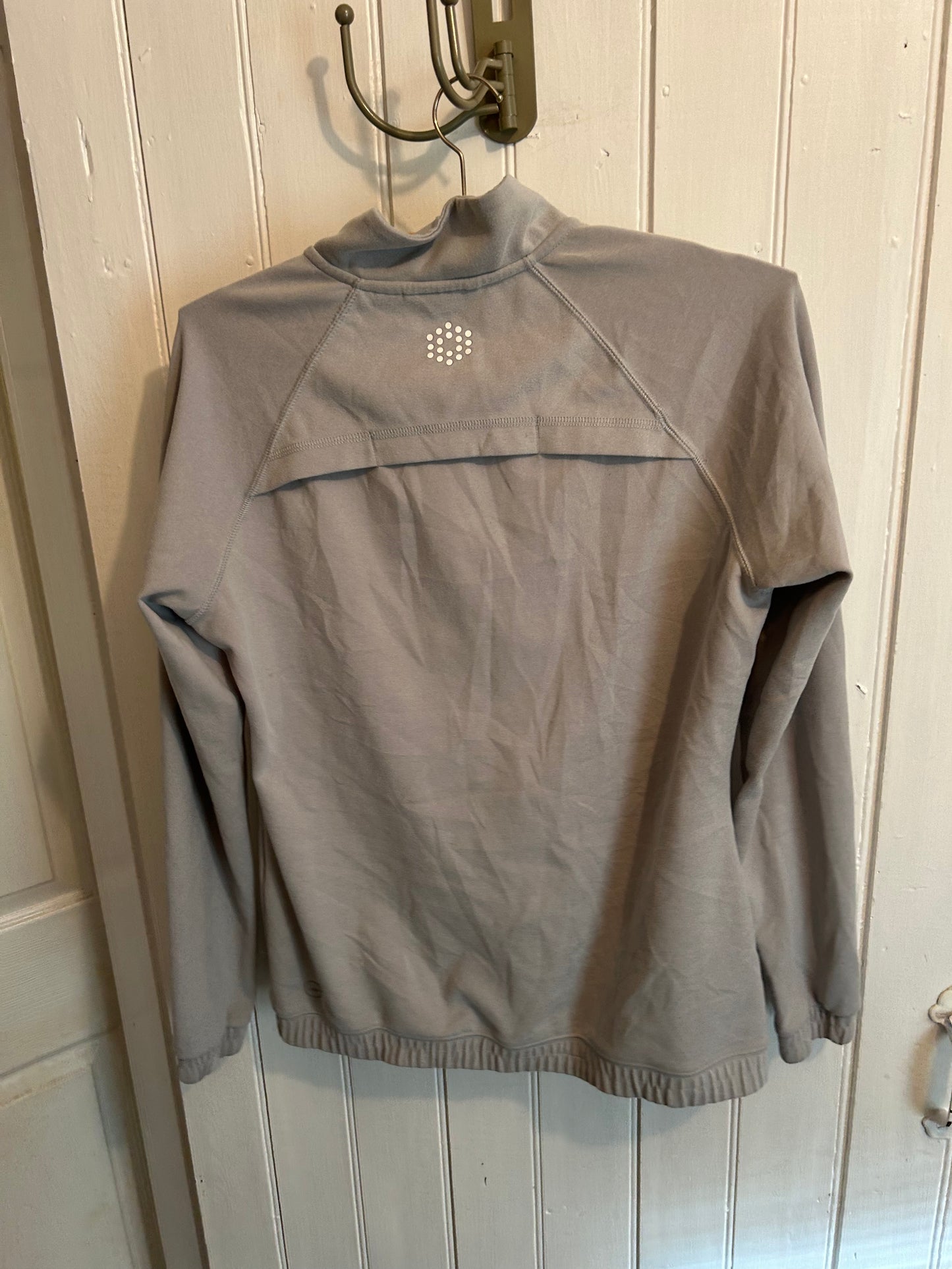Puma medium grey zip up sweater
