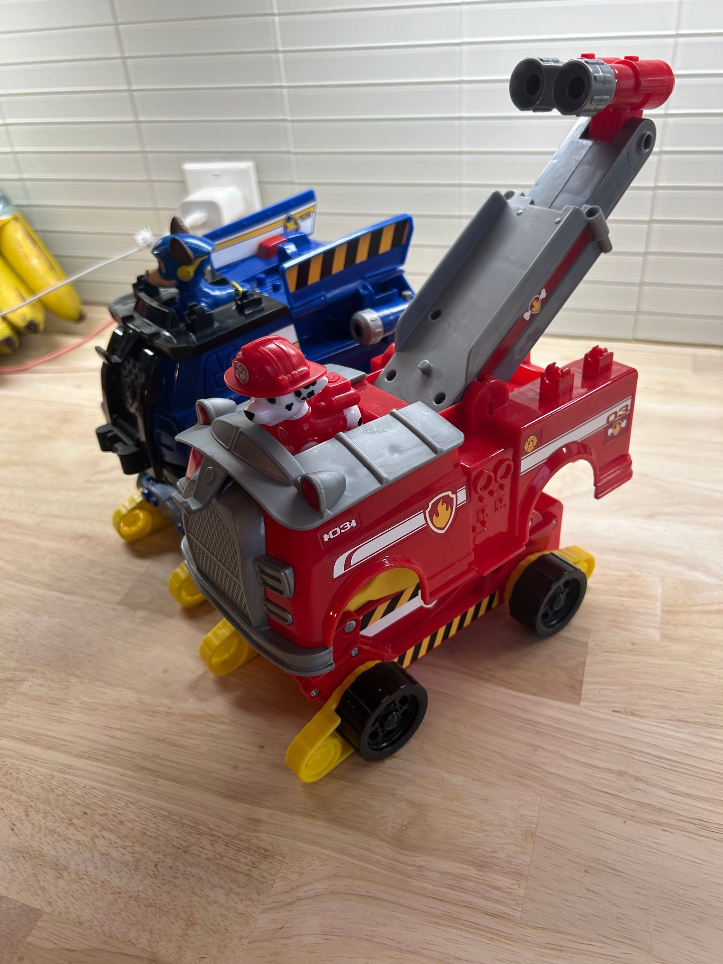 Paw patrol pop up truck