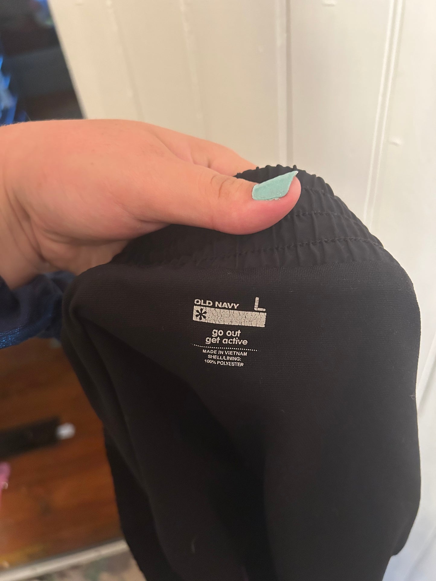 Old navy active large black & pink athletic shorts