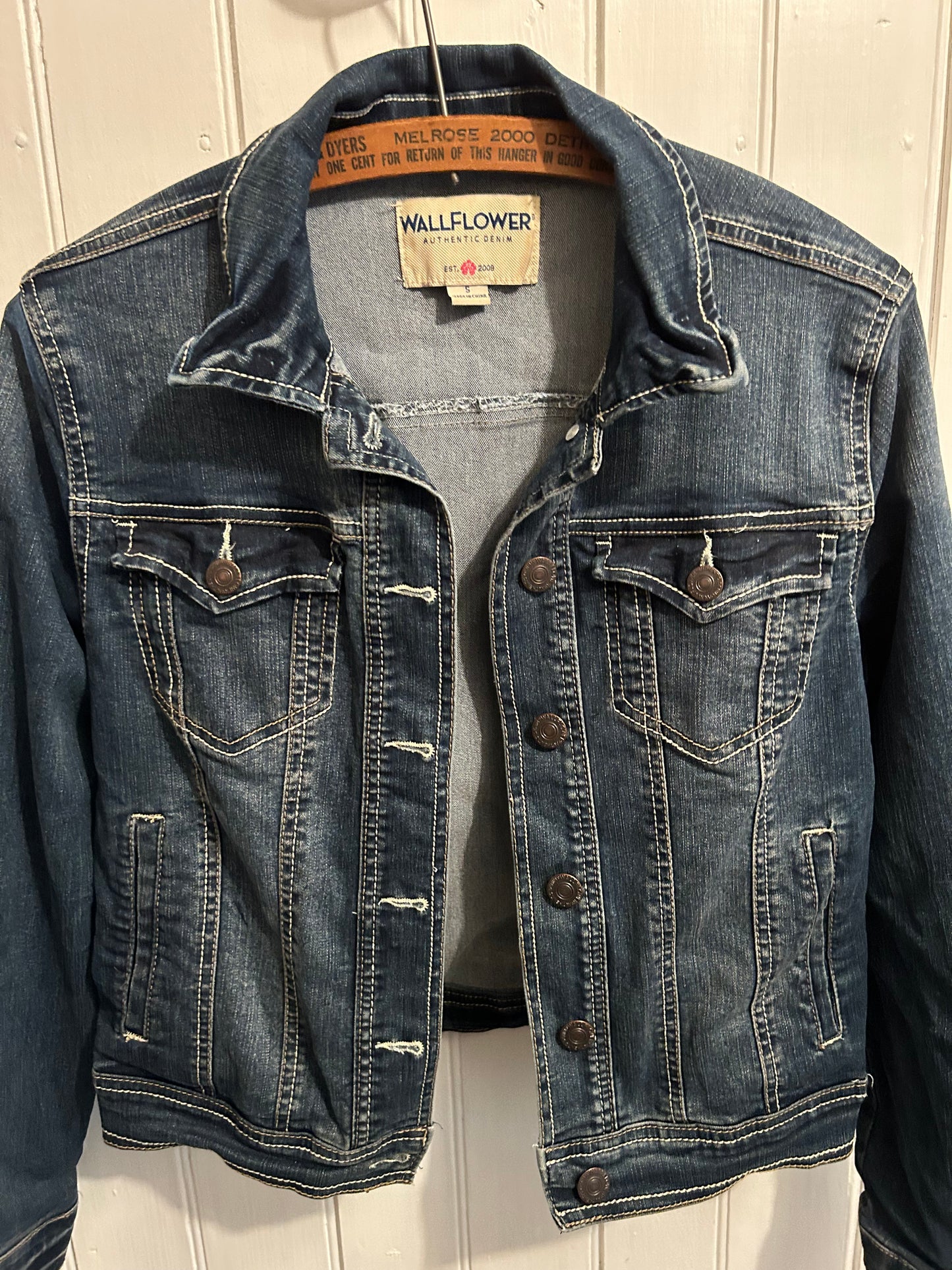 Wallflower small denim jacket