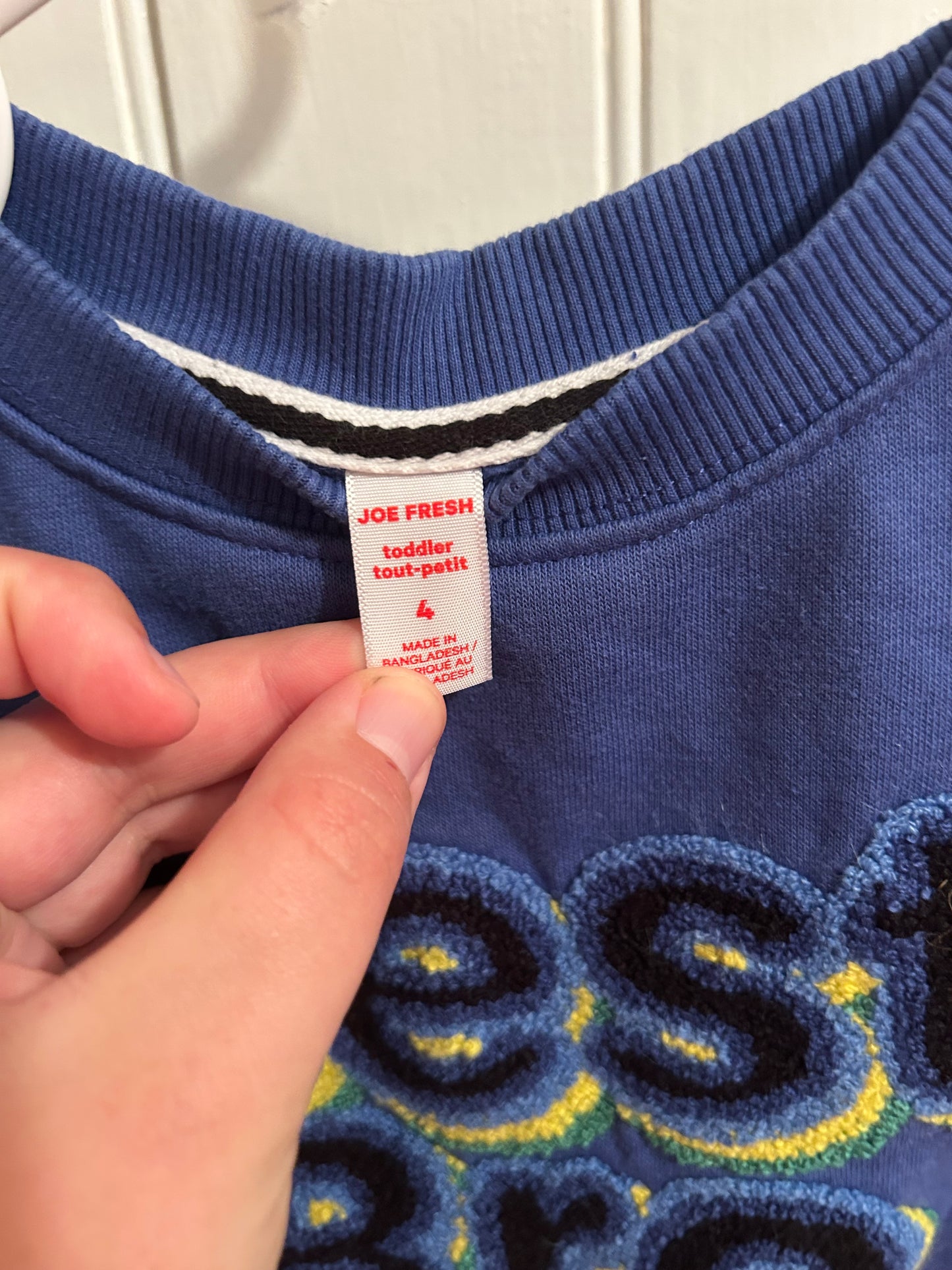 Joe fresh 4 blue best bro sweater