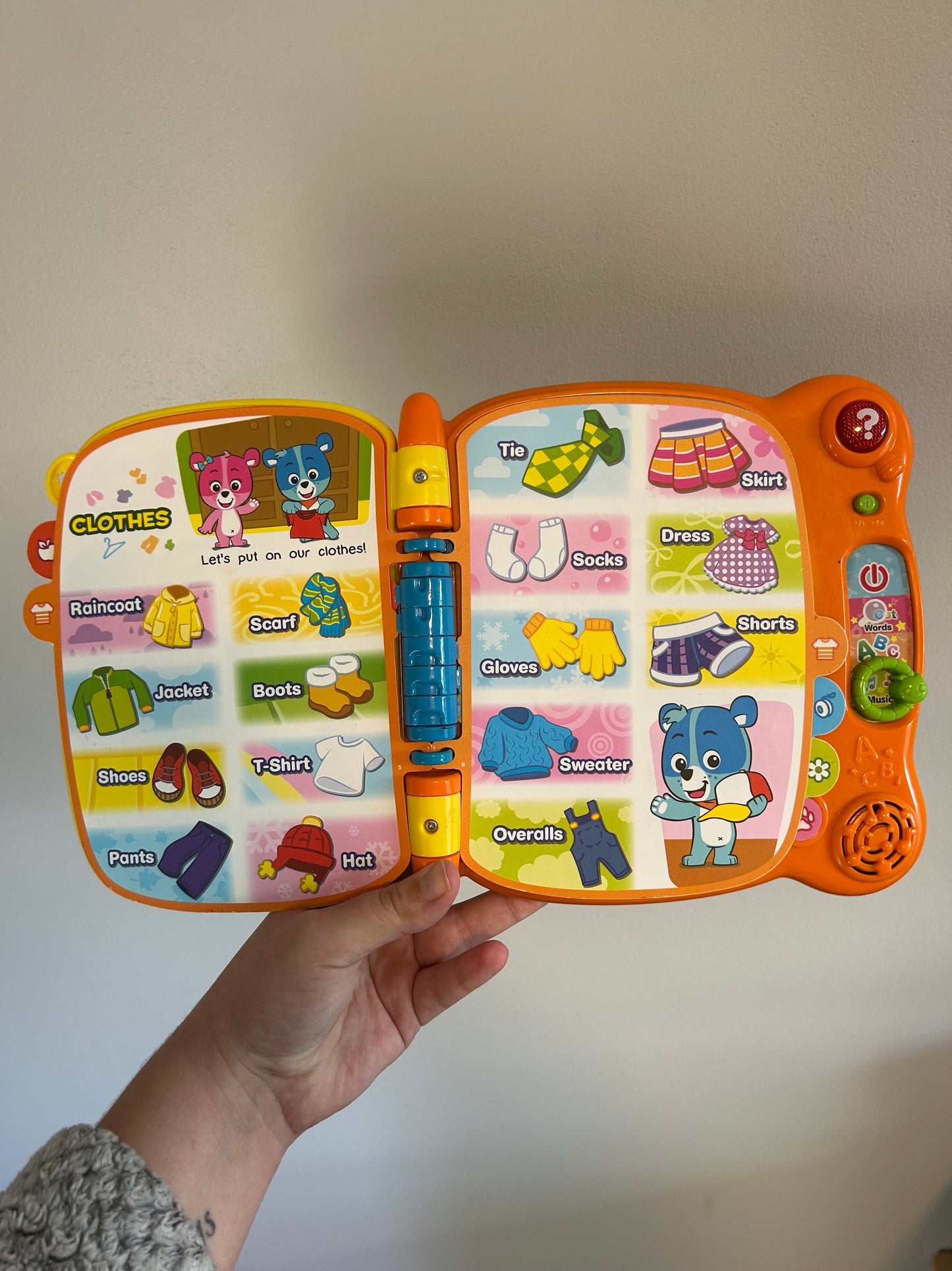 Vtech word teach activity book