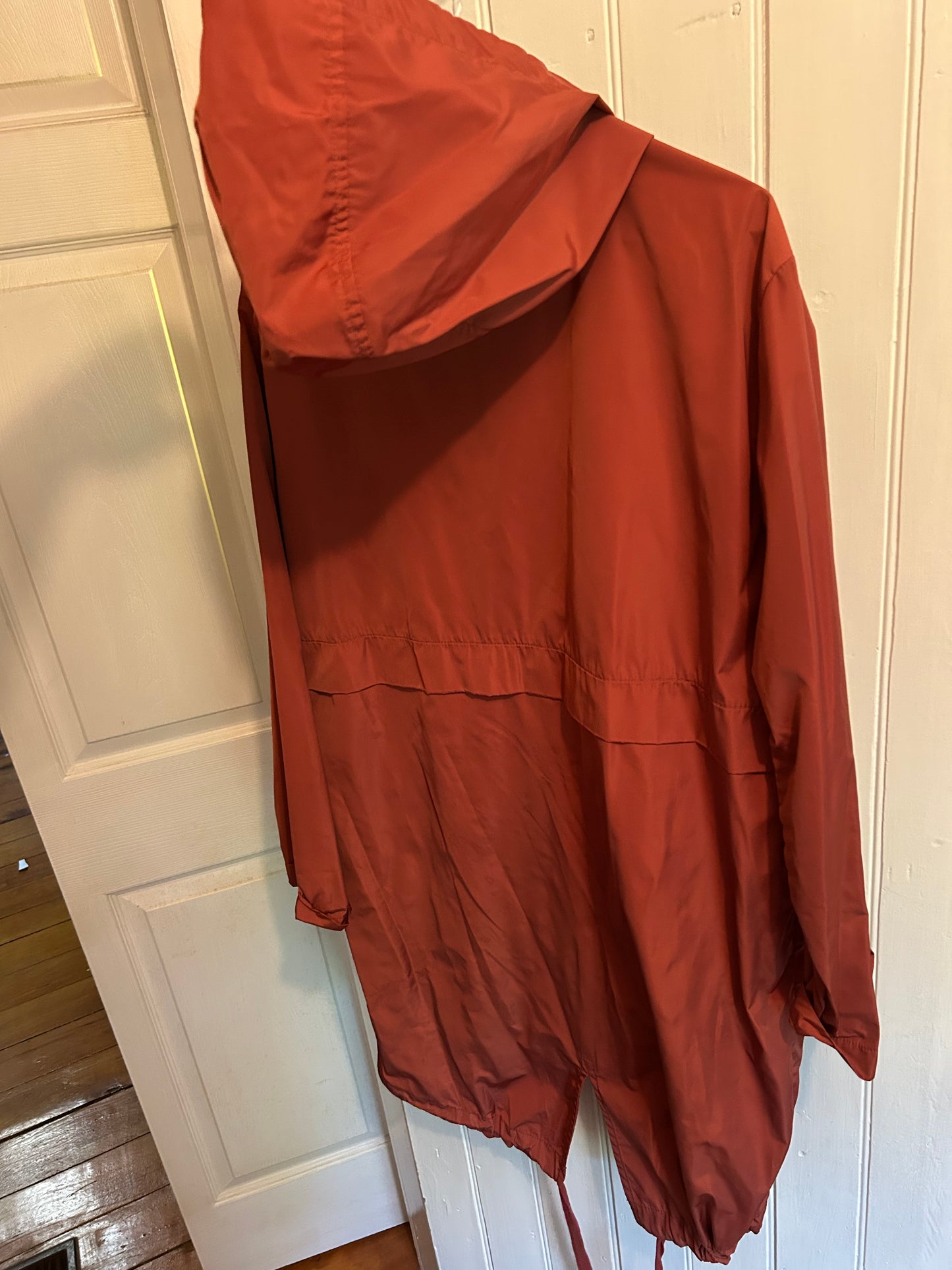 Forever 21 small red unlined rain jacket