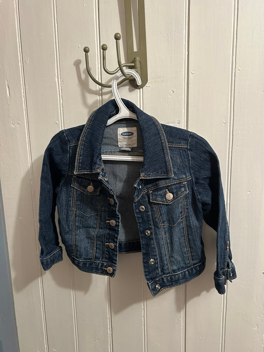 Old navy 2t dark wash denim jacket