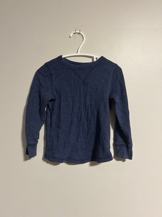 Old navy 2t navy waffle knit top