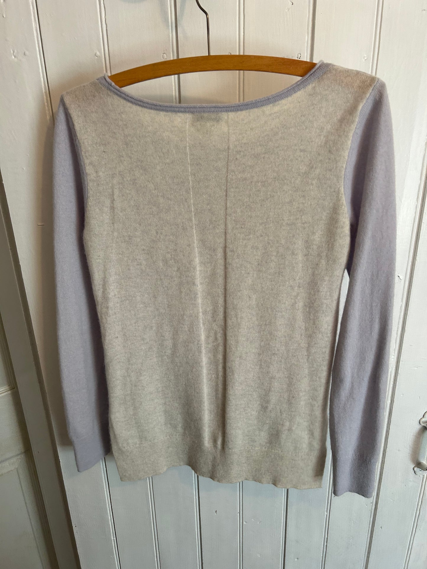 Club Monaco cashmere medium light blue sweater