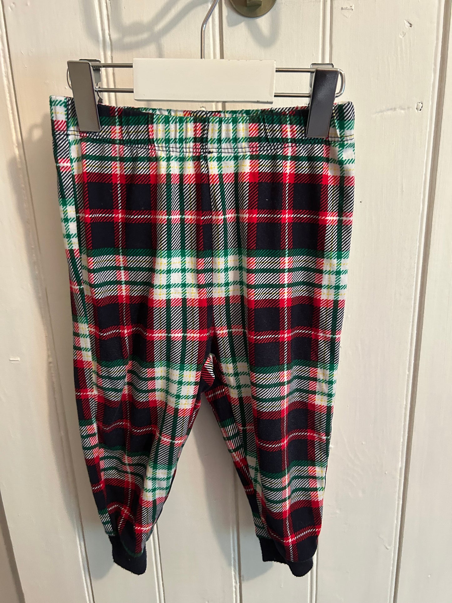 George 12/18m plaid elf sleep set