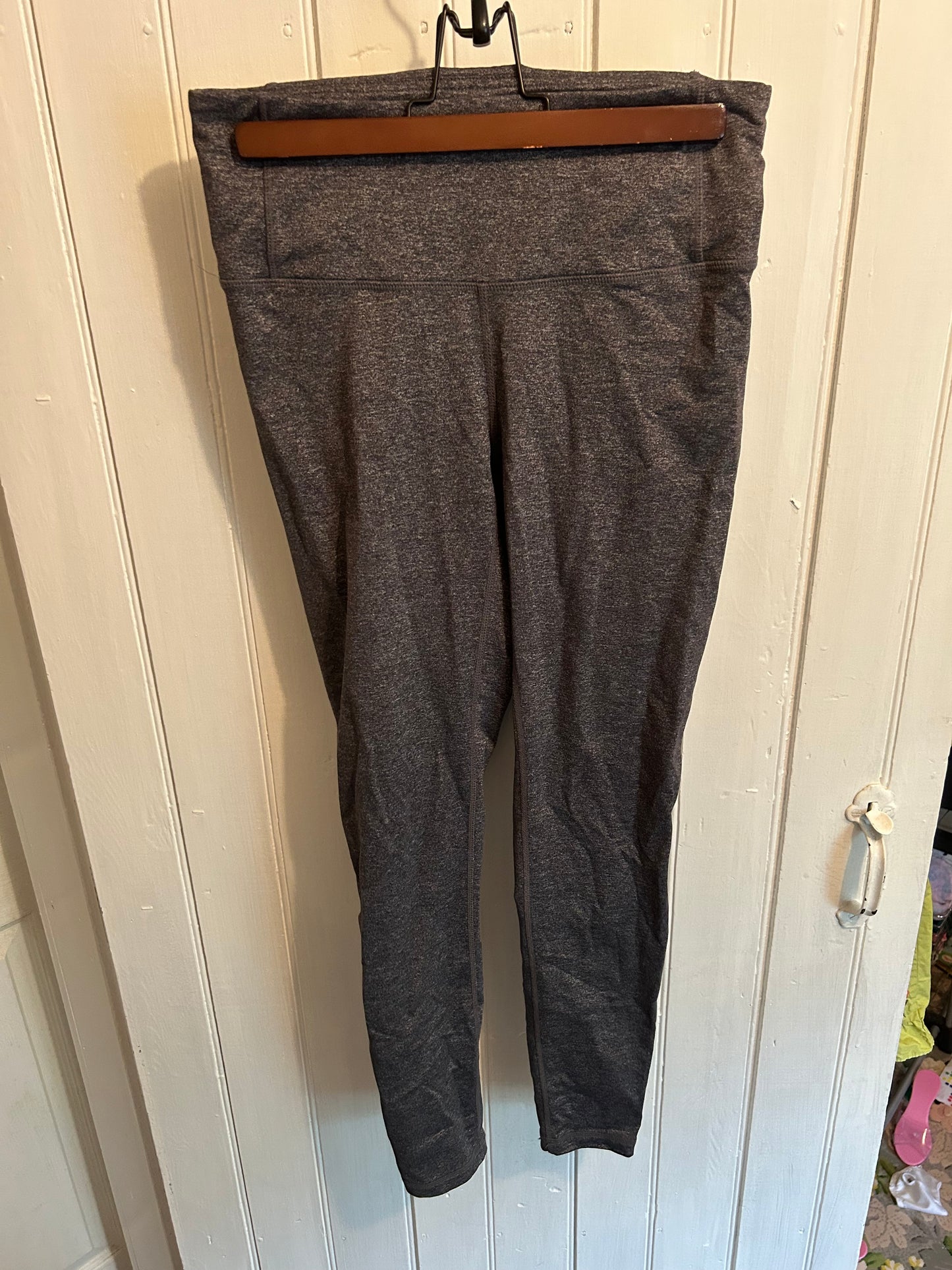 Shambhala medium grey high rise leggings