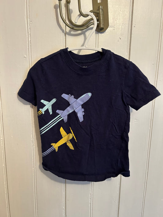Carters 18m navy airplane tshirt