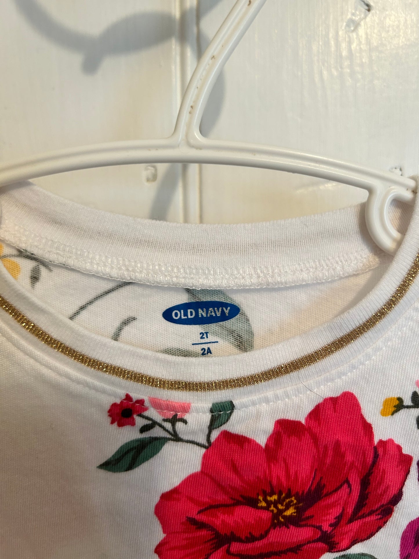 Old navy 2t floral top