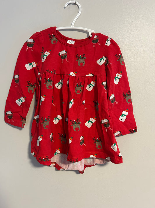 Mini club 12/18m red Christmas dress