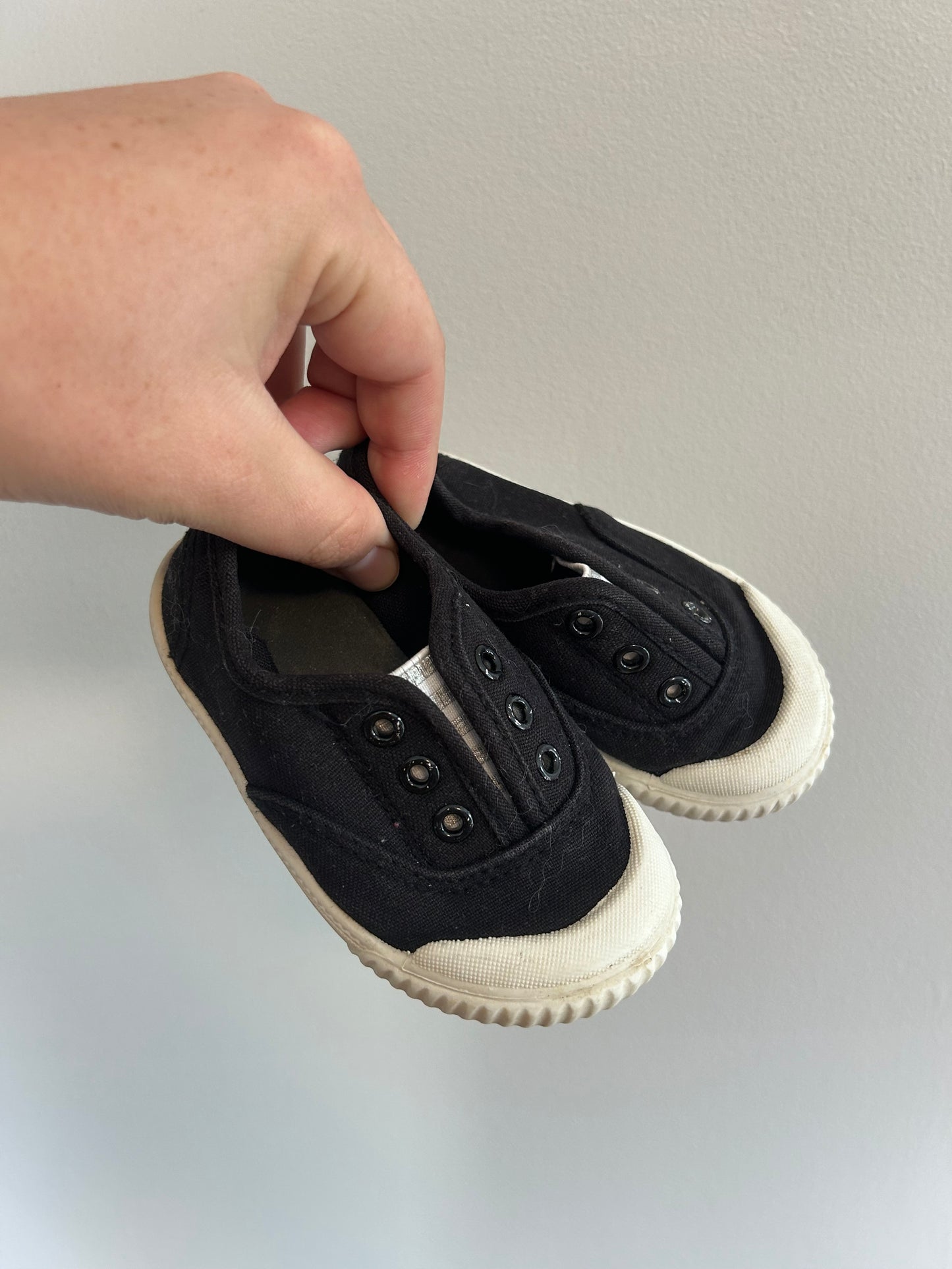 George infant 5 black sneakers