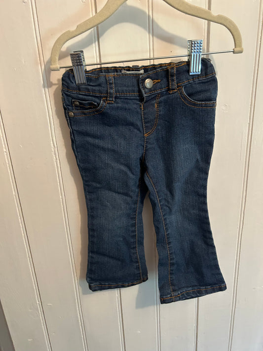 The children’s place 18/24m dark wash bootcut jeans