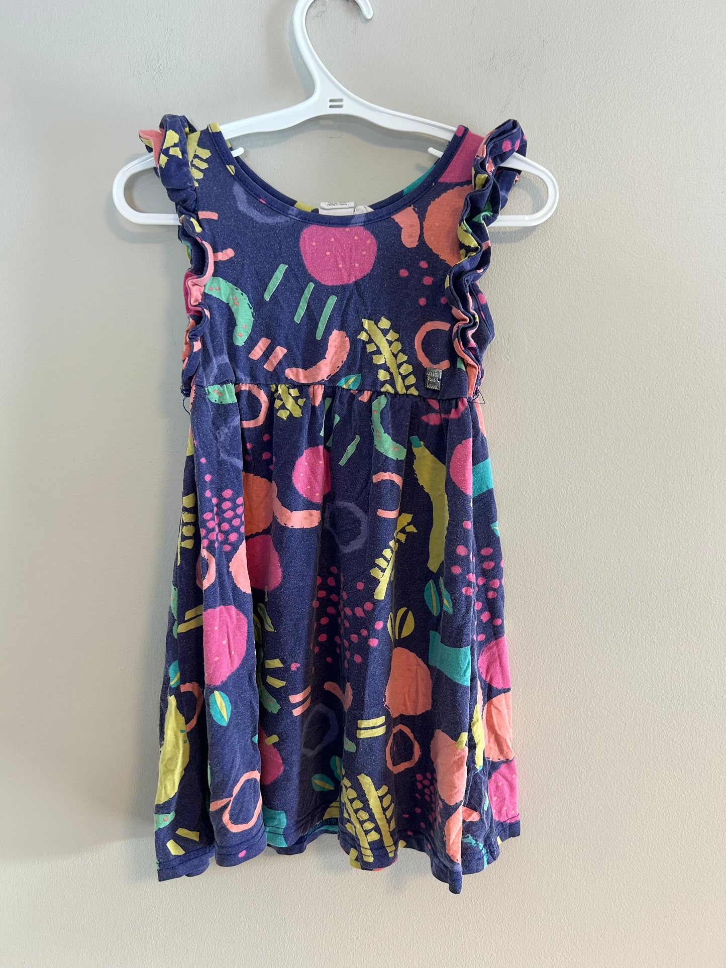 Deux par deux youth 5 colourful dress