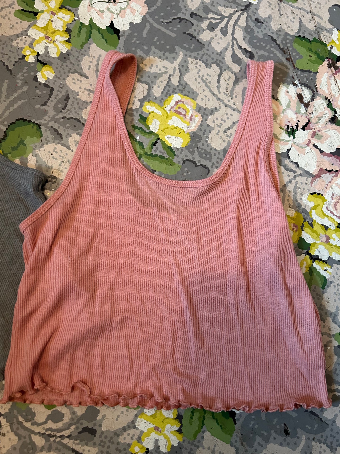 Offline aerie xs pink & grey crop tank lot