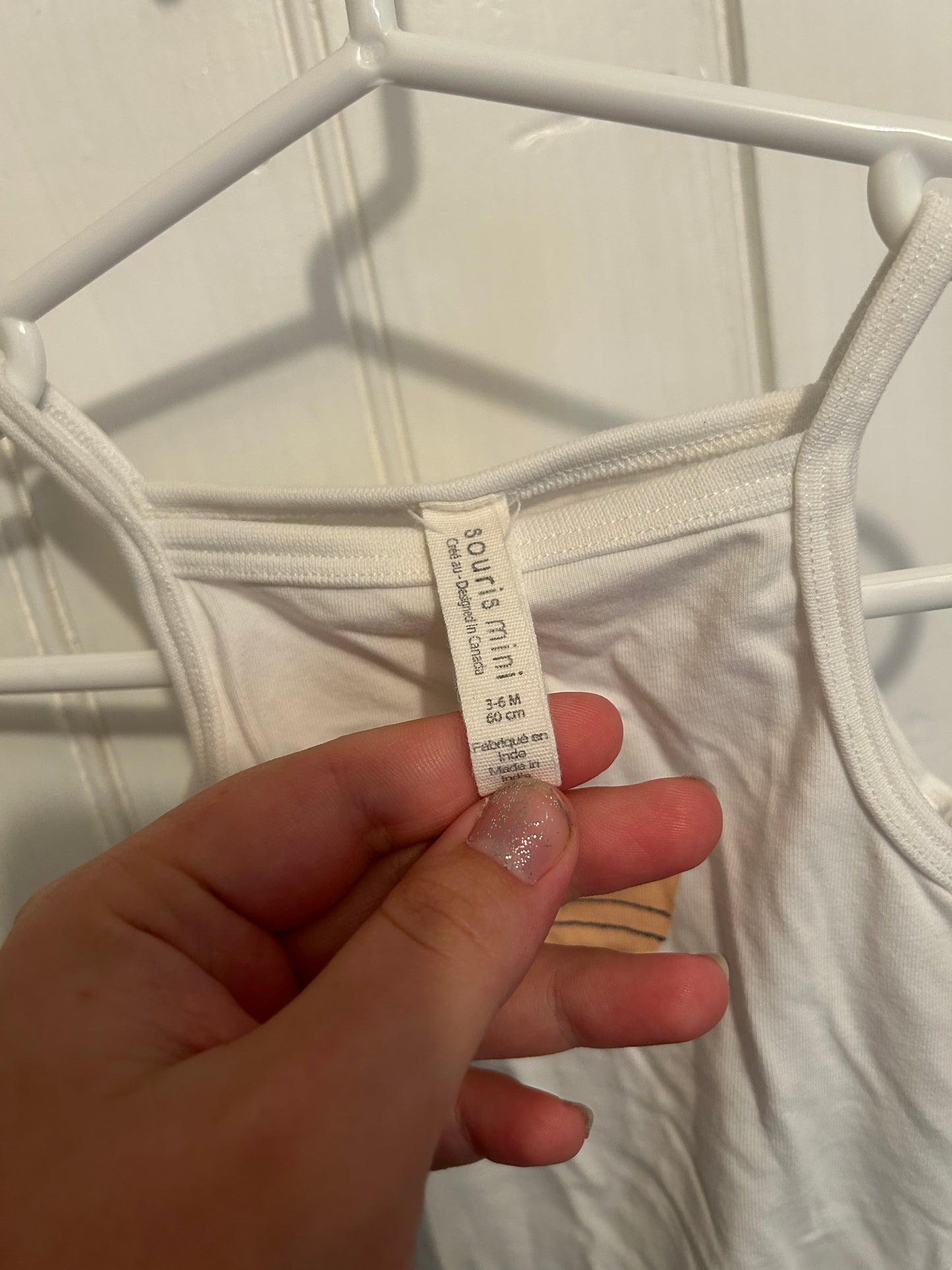 Souris mini 3/6m sail boat onesie