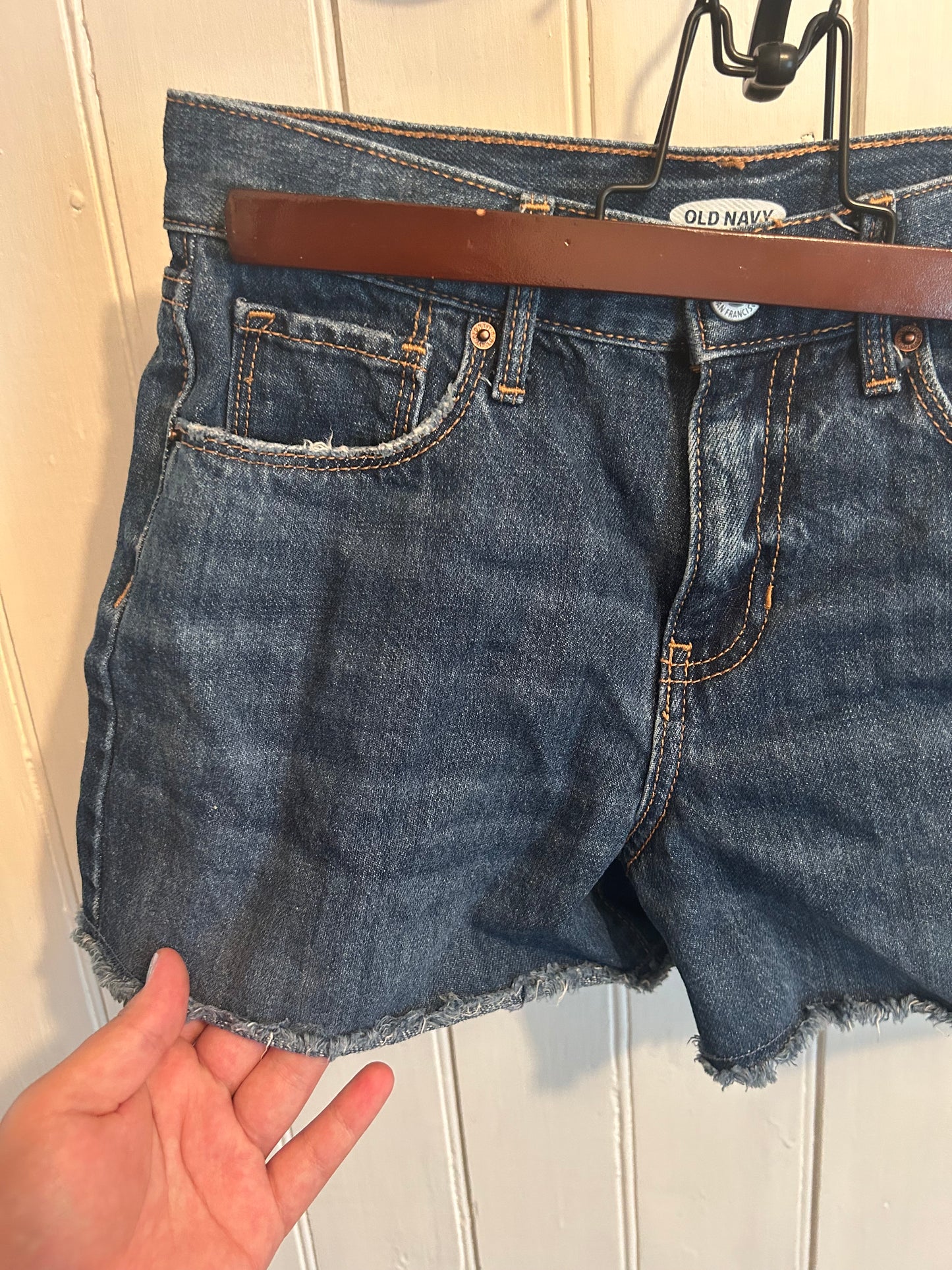 Old navy youth 12 medium wash denim shorts