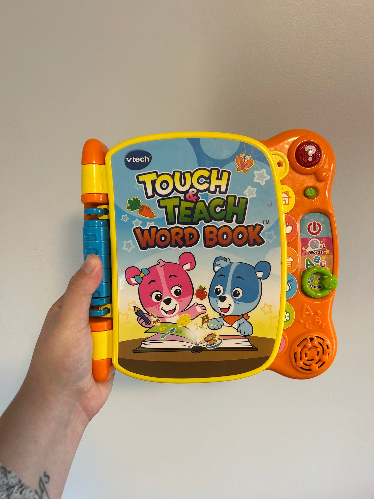 Vtech word teach activity book