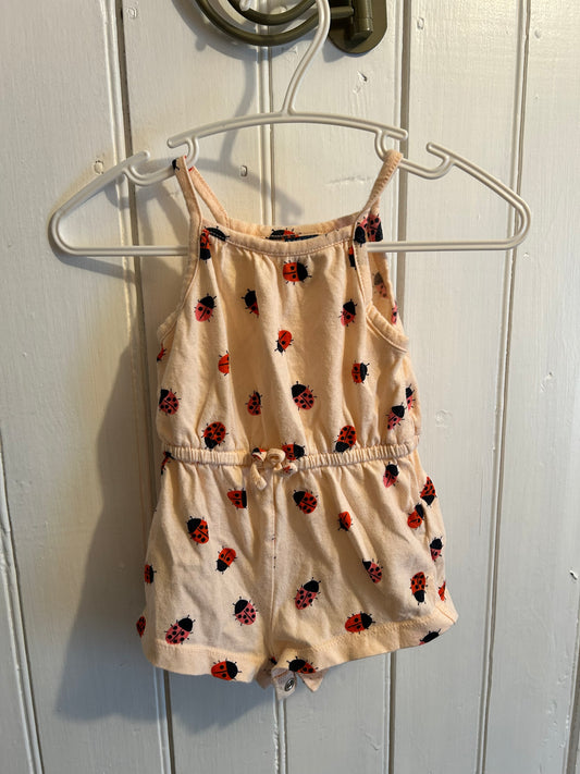 Old navy 0/3m ladybug romper
