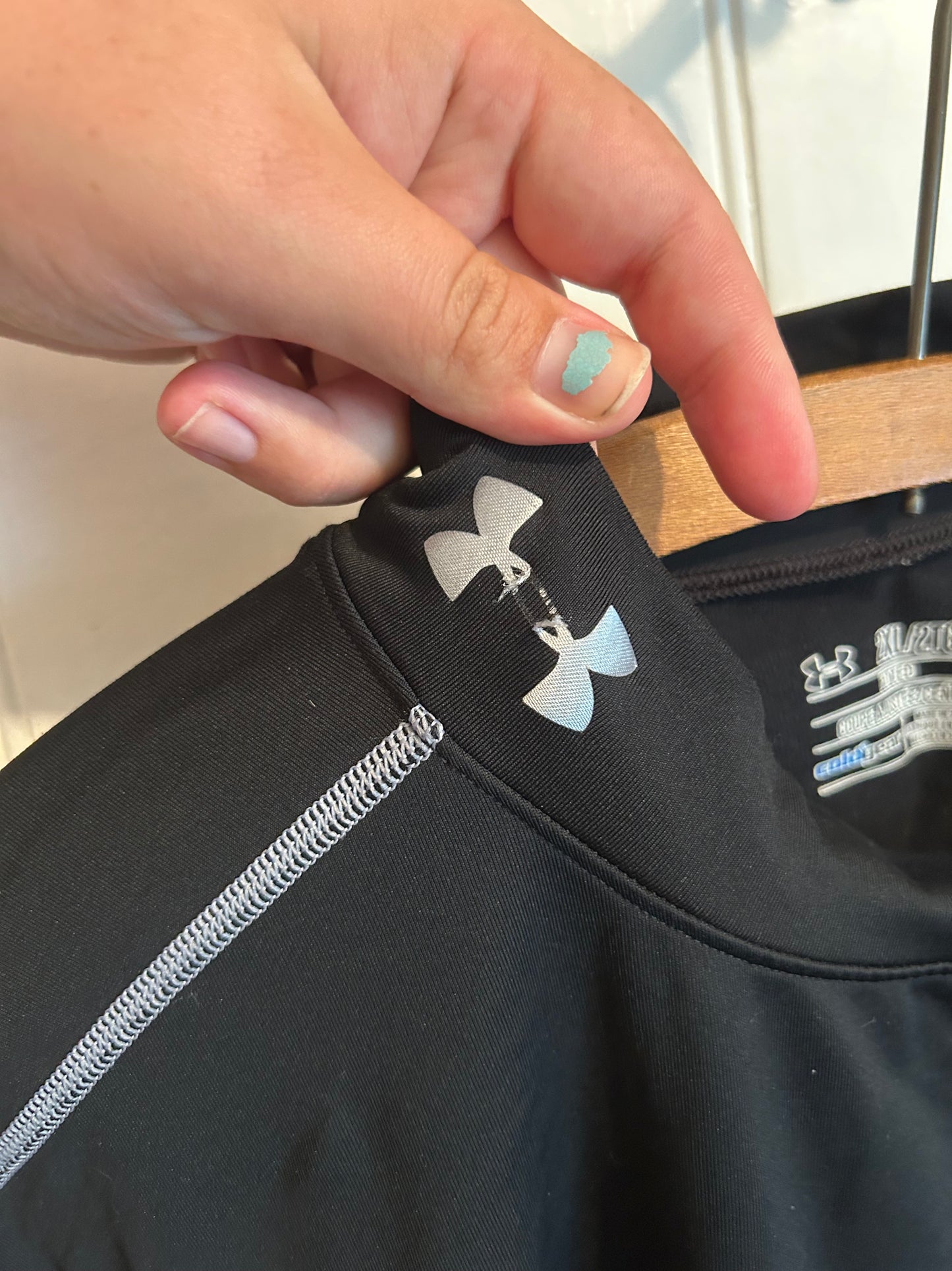 Under armour 2x black thermal long sleeve top