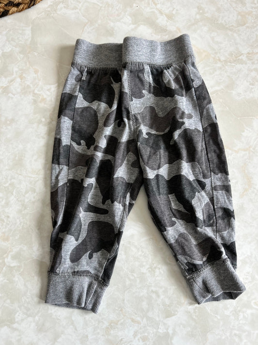 George 6/12m grey camo joggers