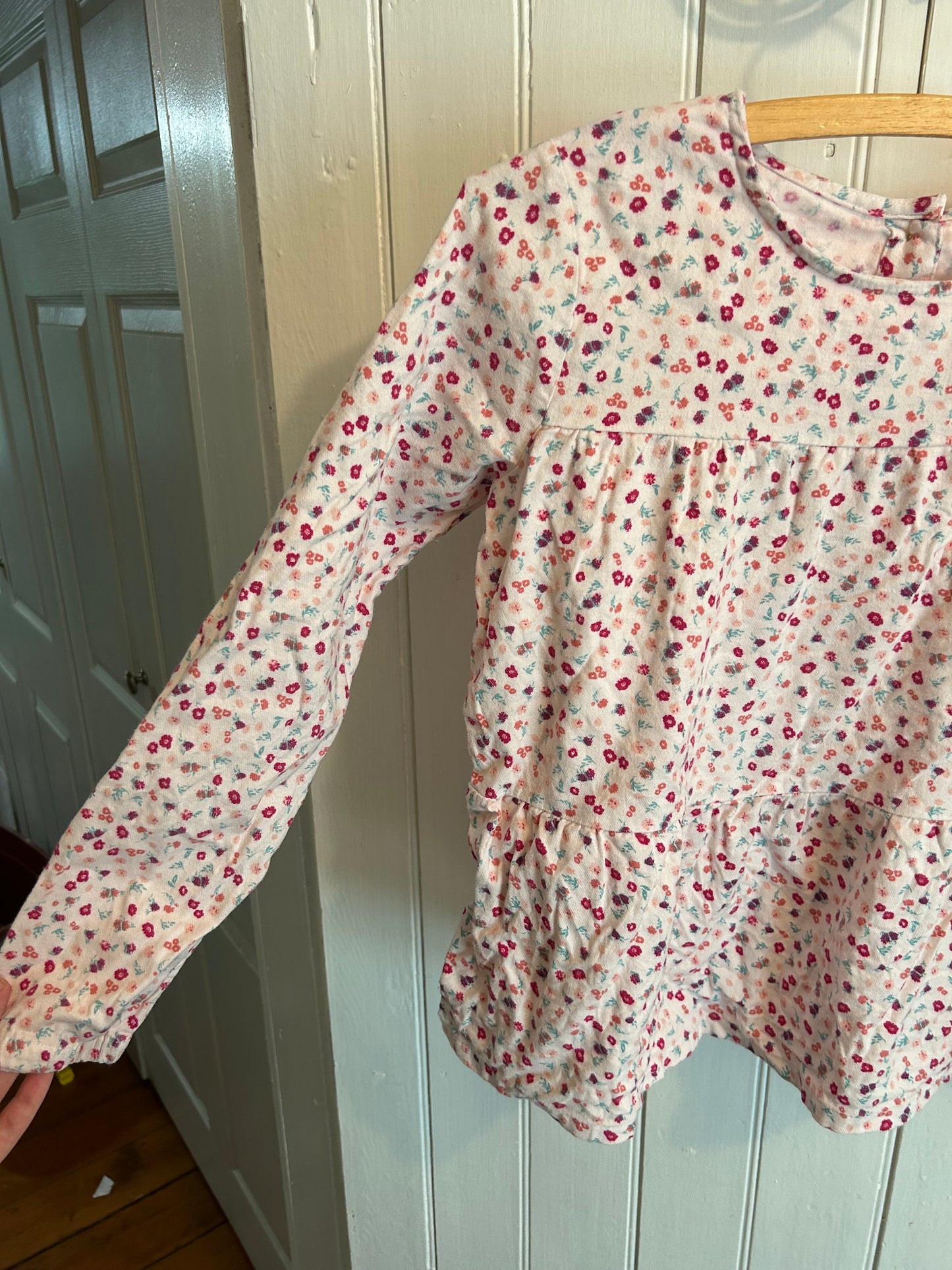 Joe fresh youth 14 pink floral top