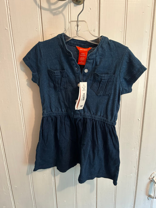 NEW joe fresh 2t denim dress