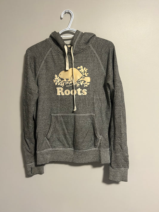 Roots small grey hoodie