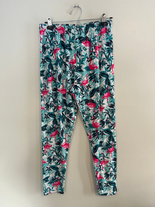 Sweetlegs plus 2 flamingo leggings
