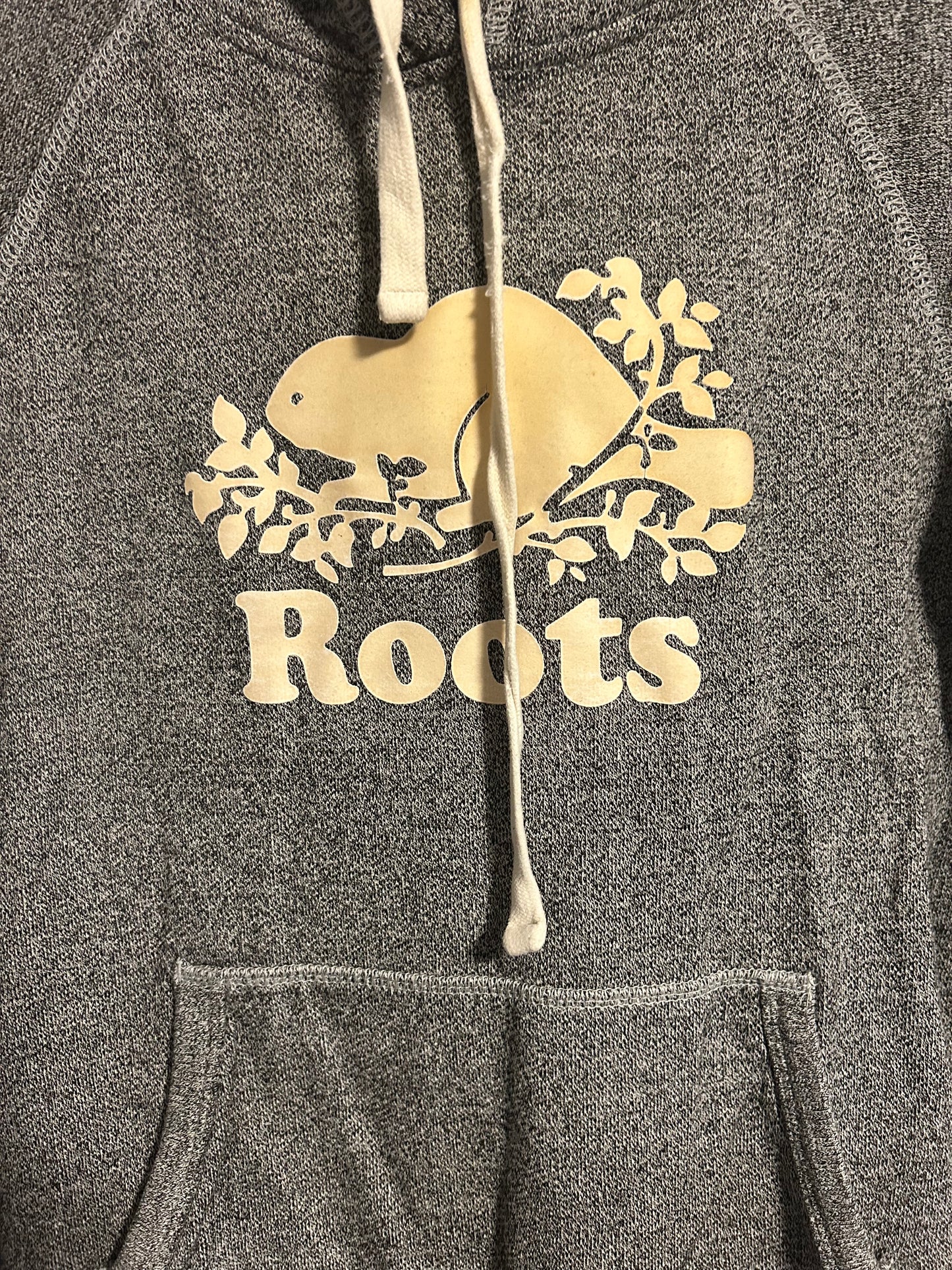 Roots small grey hoodie