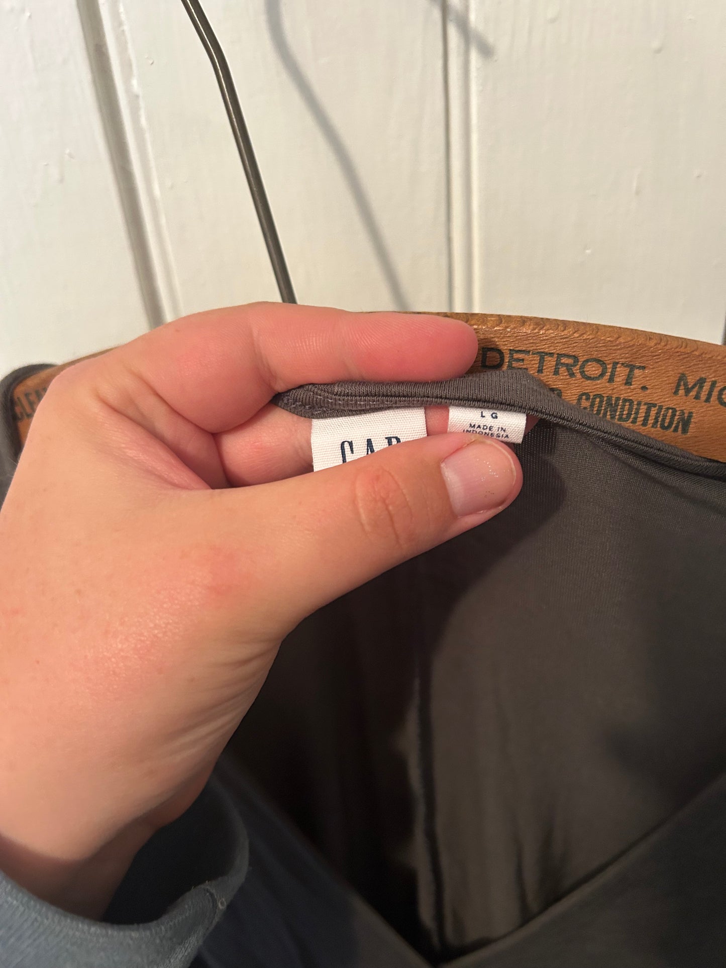 Gap large grey romper