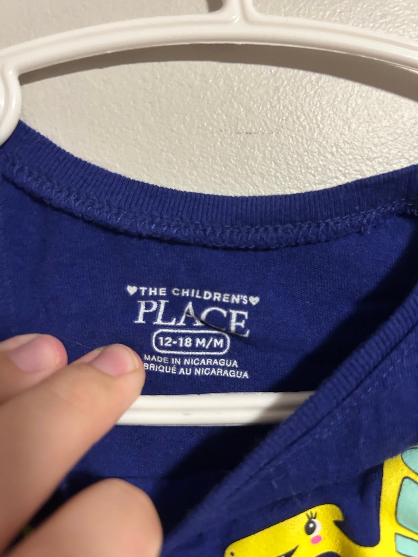 The children place 12/18m Dino T-shirt