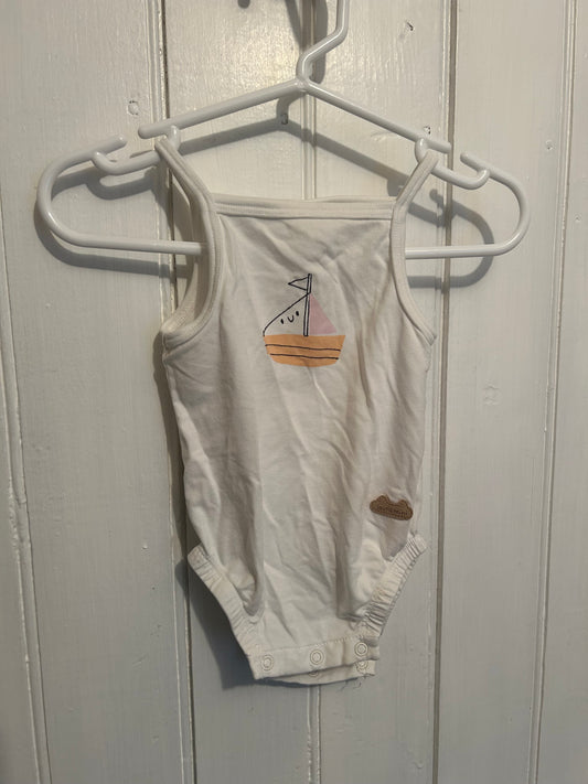 Souris mini 3/6m sail boat onesie